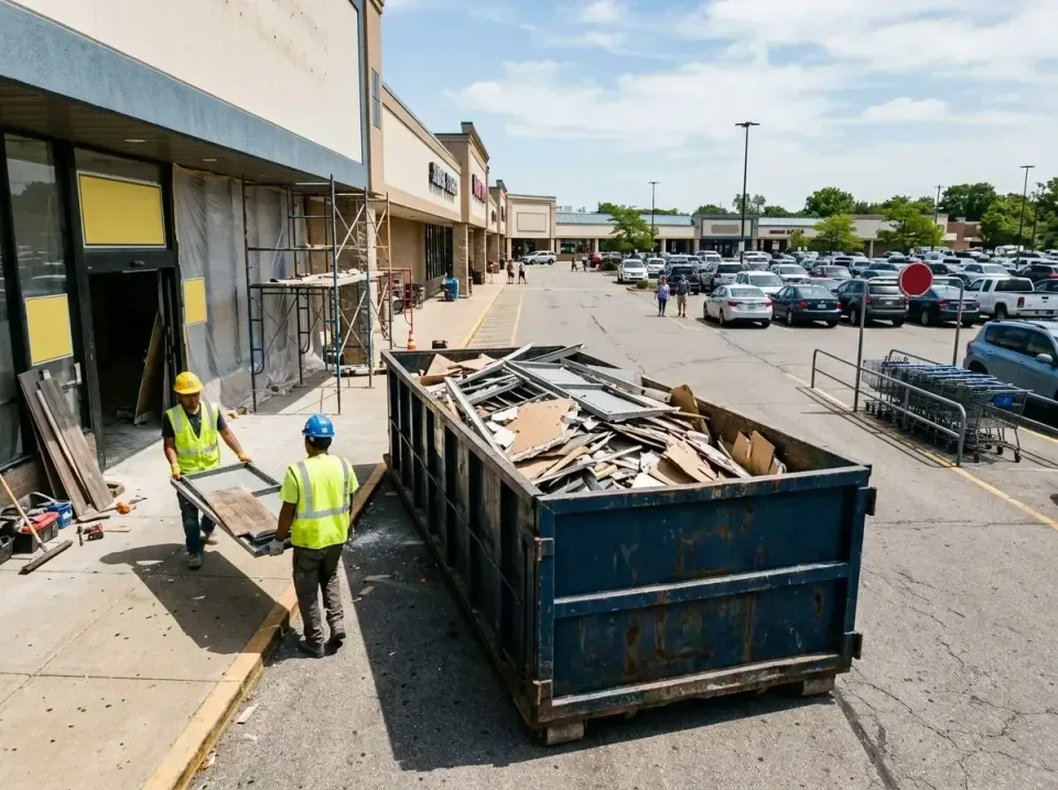 retail-store-renovation-debris-003 — frequently asked questions, Roll-off Dumpster Rentals in Matamoras, PA